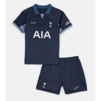 Fotballdrakt Barn Tottenham Hotspur Bortedraktsett 2023-24 Kortermet (+ Korte bukser)